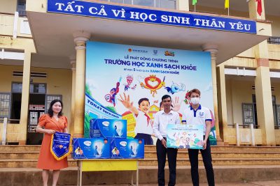 Lễ phát động chương trình xây dựng Trường học Xanh – Sạch – Khỏe tại trường tiểu học Ama Jhao