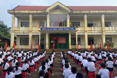 TRƯỜNG TIỂU HỌC AMA JHAO  TỔ CHỨC KHAI GIẢNG NĂM HỌC MỚI 2023-2024