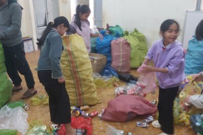PHONG TRÀO “KẾ HOẠCH NHỎ – THU GOM GIẤY VỤN, LON BIA” NĂM 2025